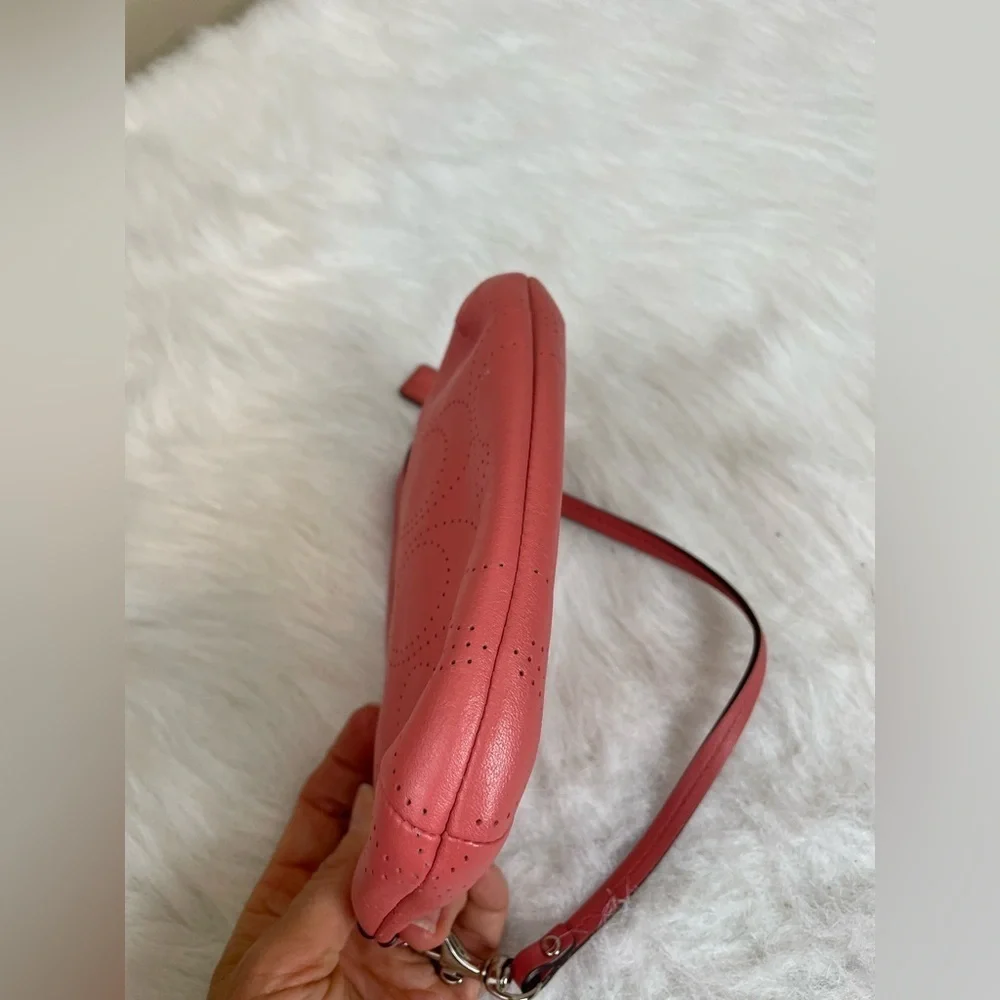 Coach Pink Leather Women's wristlet